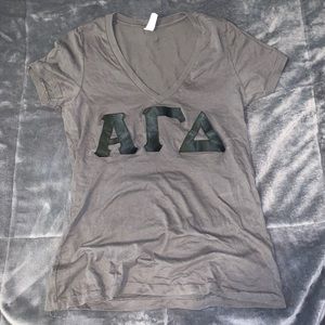Alpha Gamma Delta Letter Shirt